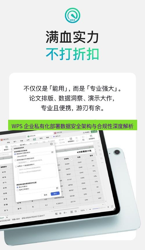 wps WPS 企业私有化部署数据安全架构与合规性深度解析