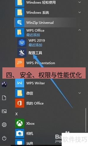 wps 四、 安全、权限与性能优化