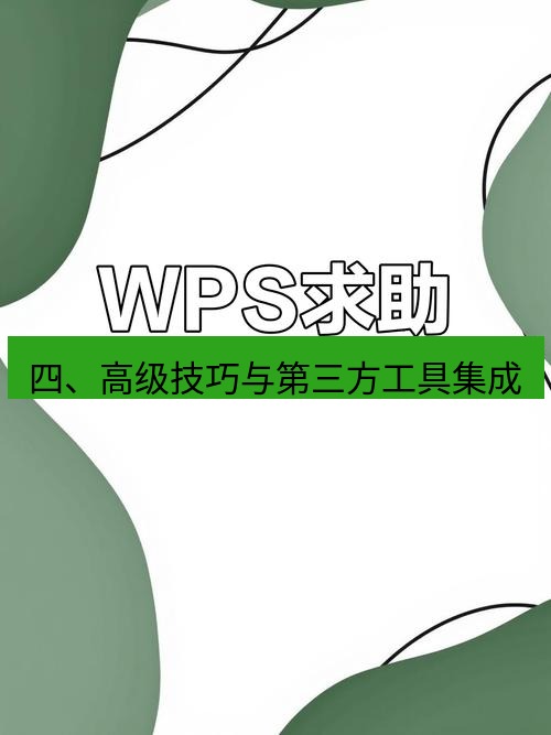 wps 四、高级技巧与第三方工具集成