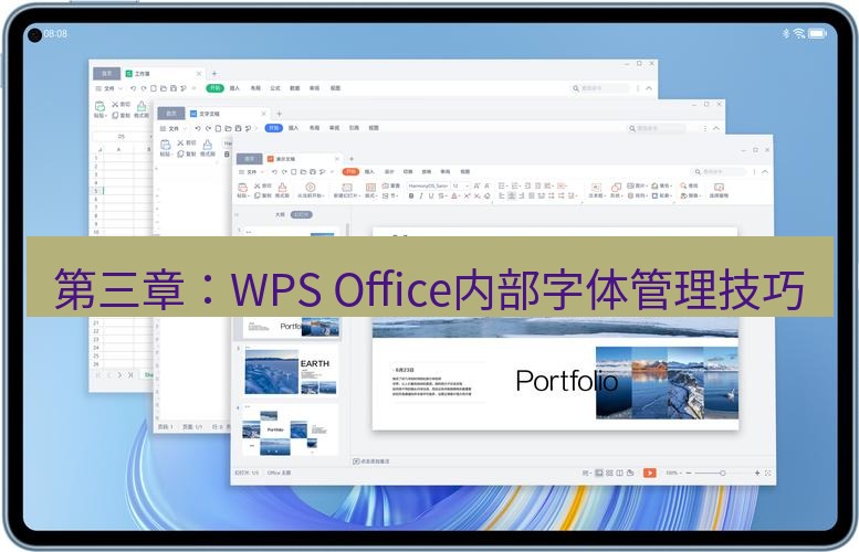 wps 第三章：WPS Office内部字体管理技巧