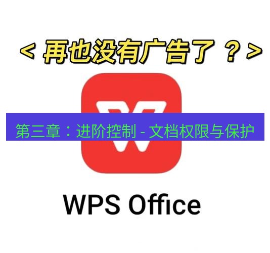 wps 第三章：进阶控制 - 文档权限与保护