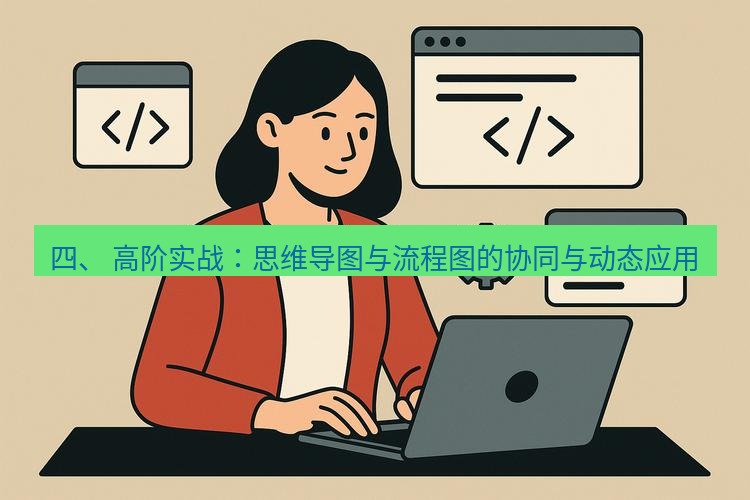 wps 四、 高阶实战：思维导图与流程图的协同与动态应用