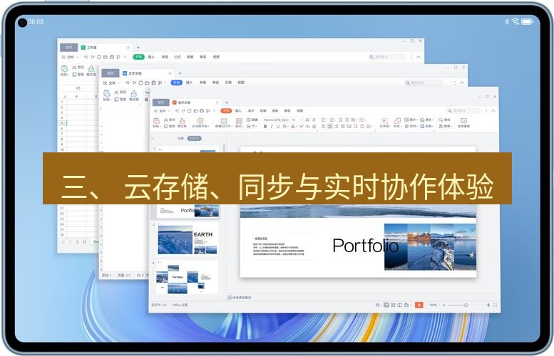 wps 三、 云存储、同步与实时协作体验