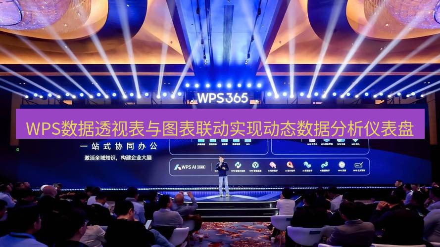 wps WPS数据透视表与图表联动实现动态数据分析仪表盘