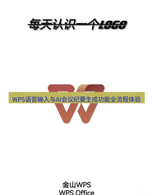 wps WPS语音输入与AI会议纪要生成功能全流程体验
