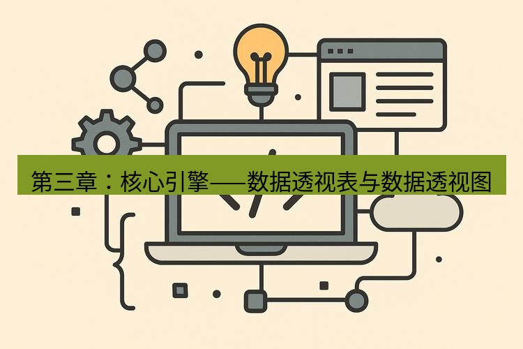 wps 第三章：核心引擎——数据透视表与数据透视图