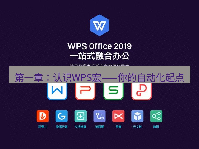 wps 第一章：认识WPS宏——你的自动化起点