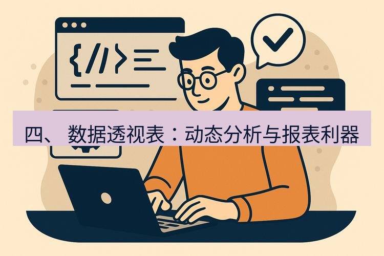 wps 四、 数据透视表：动态分析与报表利器