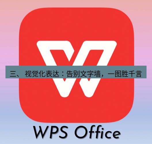 wps 三、 视觉化表达：告别文字墙，一图胜千言