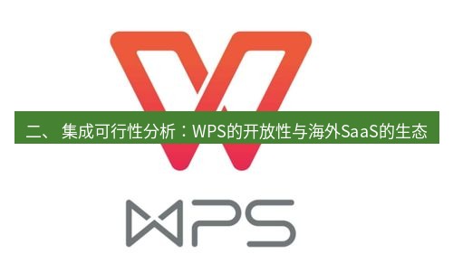 wps 二、 集成可行性分析：WPS的开放性与海外SaaS的生态