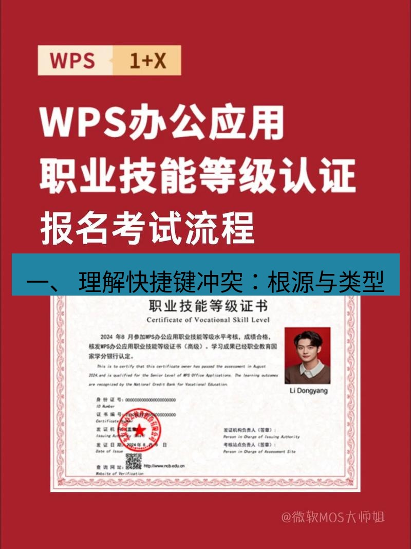 wps 一、 理解快捷键冲突：根源与类型